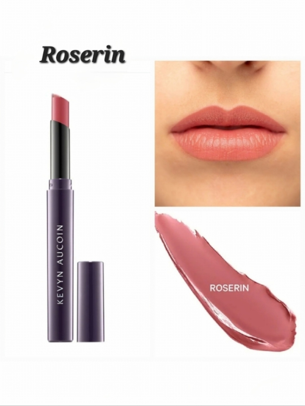 🌺Kevyn Aucoin Roserin Unforgettable Lipstick